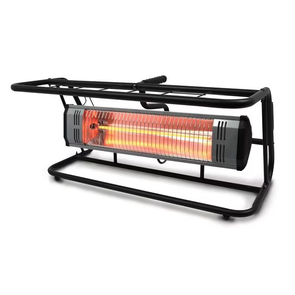 indoor/outdoor Infrared Space Heater, Garage/Portable Style, 120 Volt, Includes Rollcage Mounting, Heat Storm, Mfr#: HS-1500-TRC